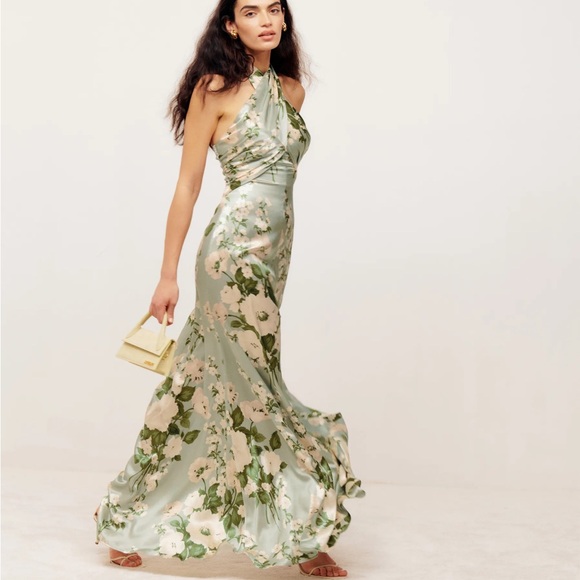 Reformation Veria Silk Dress - Picture 5 of 6